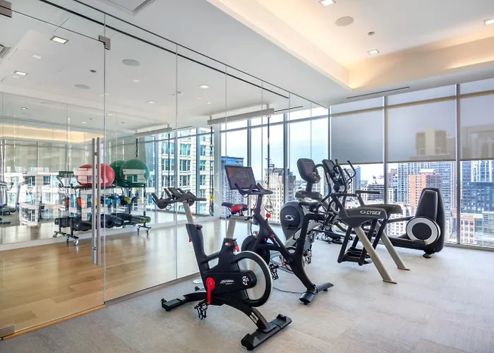 River North 1br W Coffee Shop Gym Nr Chi-972 Apartamento *