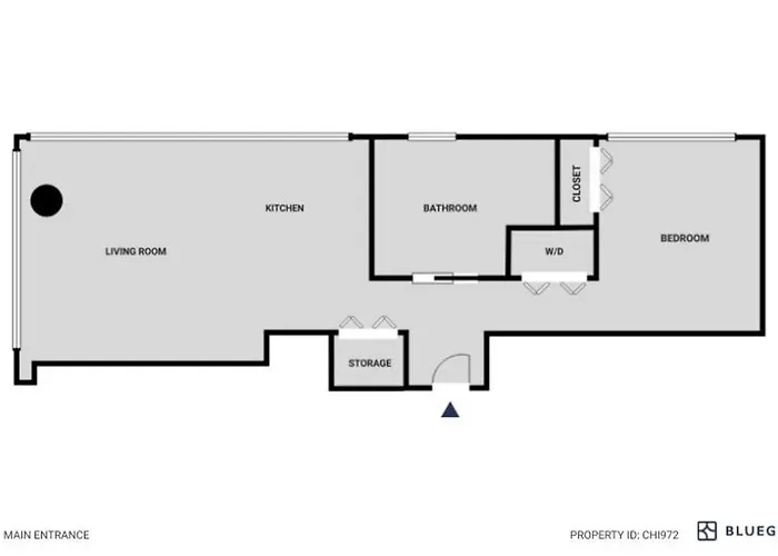 River North 1br W Coffee Shop Gym Nr Chi-972 Apartamento Chicago