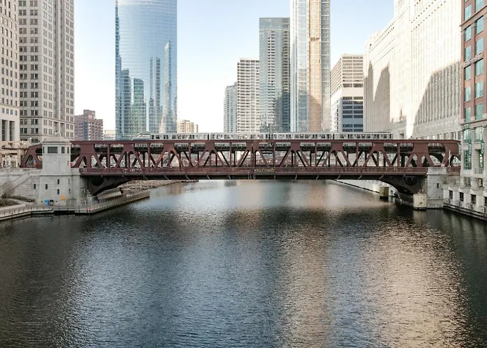 River North 1br W Coffee Shop Gym Nr Chi-972 Apartamento *