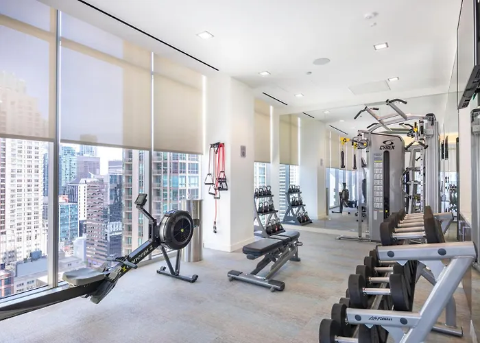 Apartamento River North 1br W Coffee Shop Gym Nr Chi-972 Chicago
